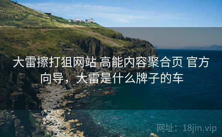 大雷擦打狙网站 高能内容聚合页 官方向导，大雷是什么牌子的车