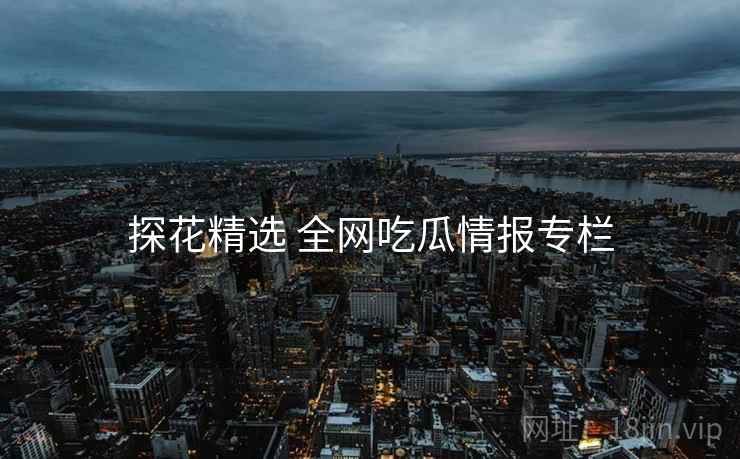 探花精选 全网吃瓜情报专栏
