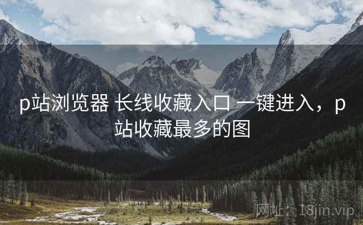 p站浏览器 长线收藏入口 一键进入，p站收藏最多的图